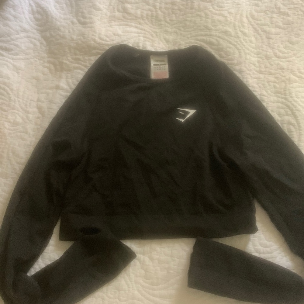 Vital Seamless Gymshark Crop Long Sleeve